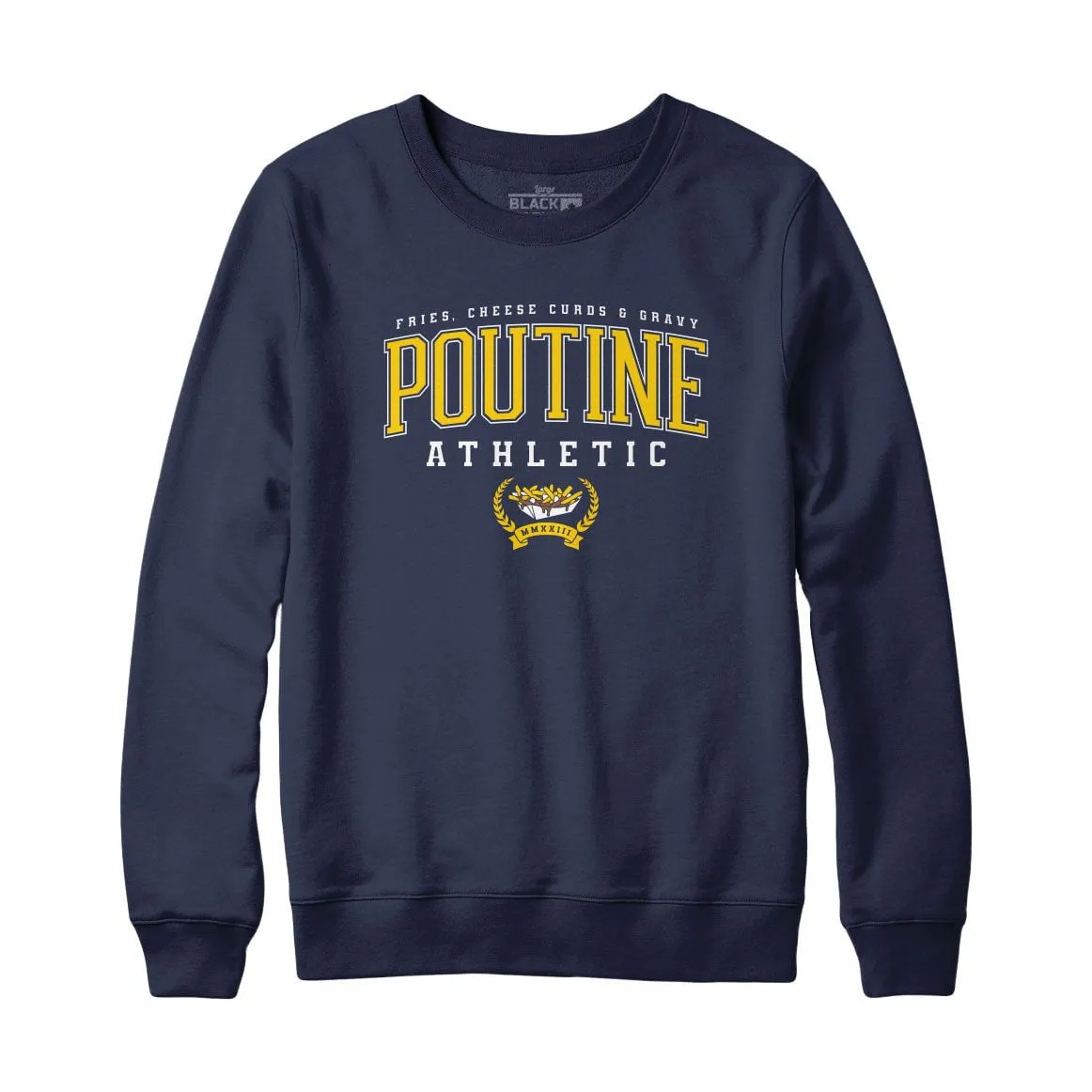 Poutine Athletic Sweatshirt and Hoodie sold by Black Maple Trading product image thumbnail 2