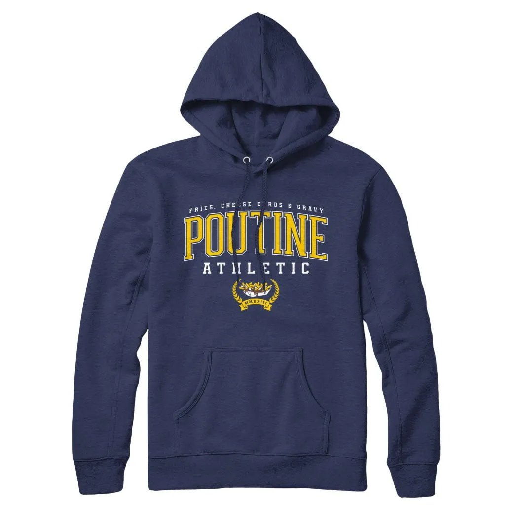 Poutine Athletic Sweatshirt and Hoodie sold by Black Maple Trading