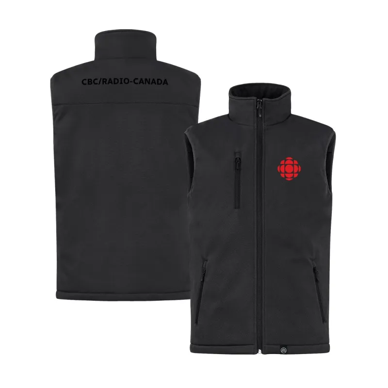 CBC Red Gem Logo Insulated Soft Shell Vest sold by Black Maple Trading