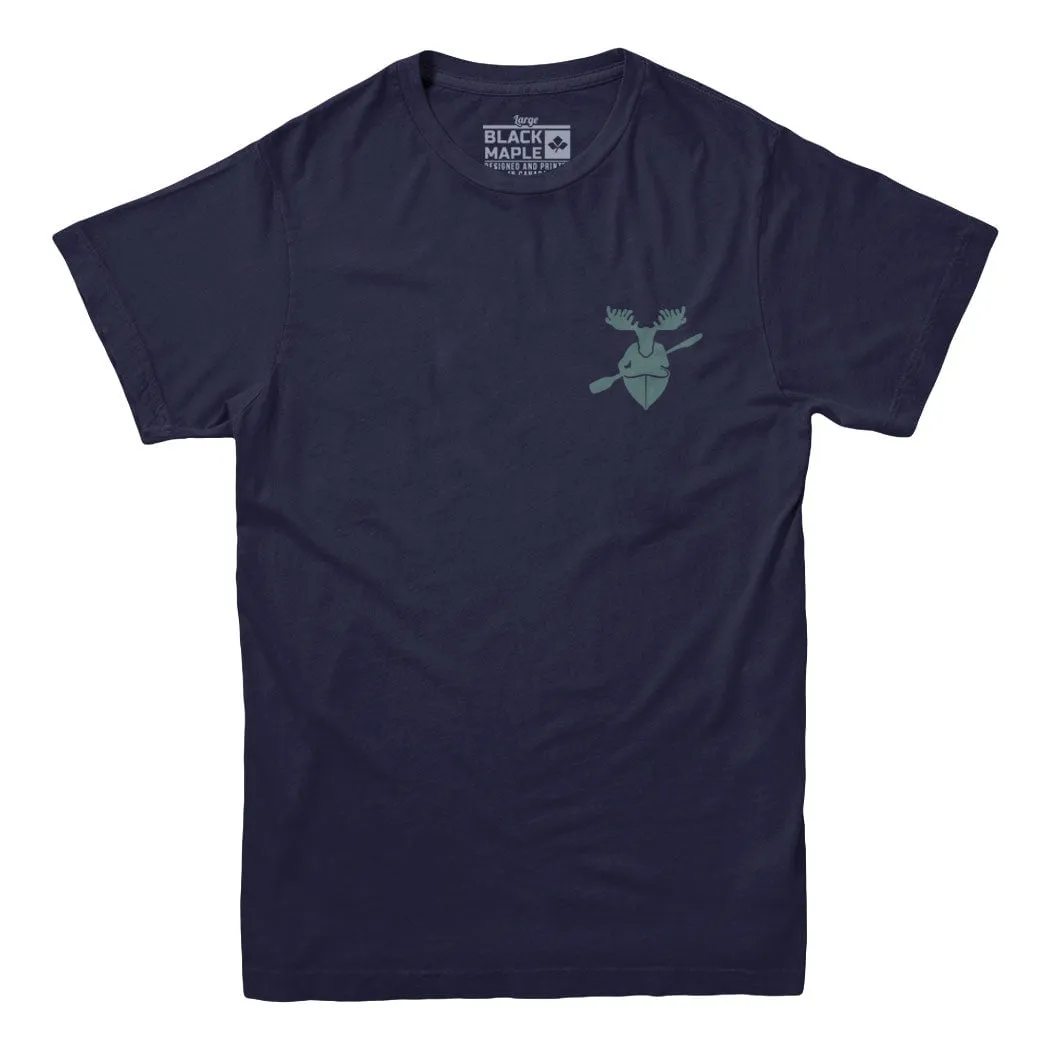 Moosey on Down the River T-shirt sold by Black Maple Trading product image thumbnail 5