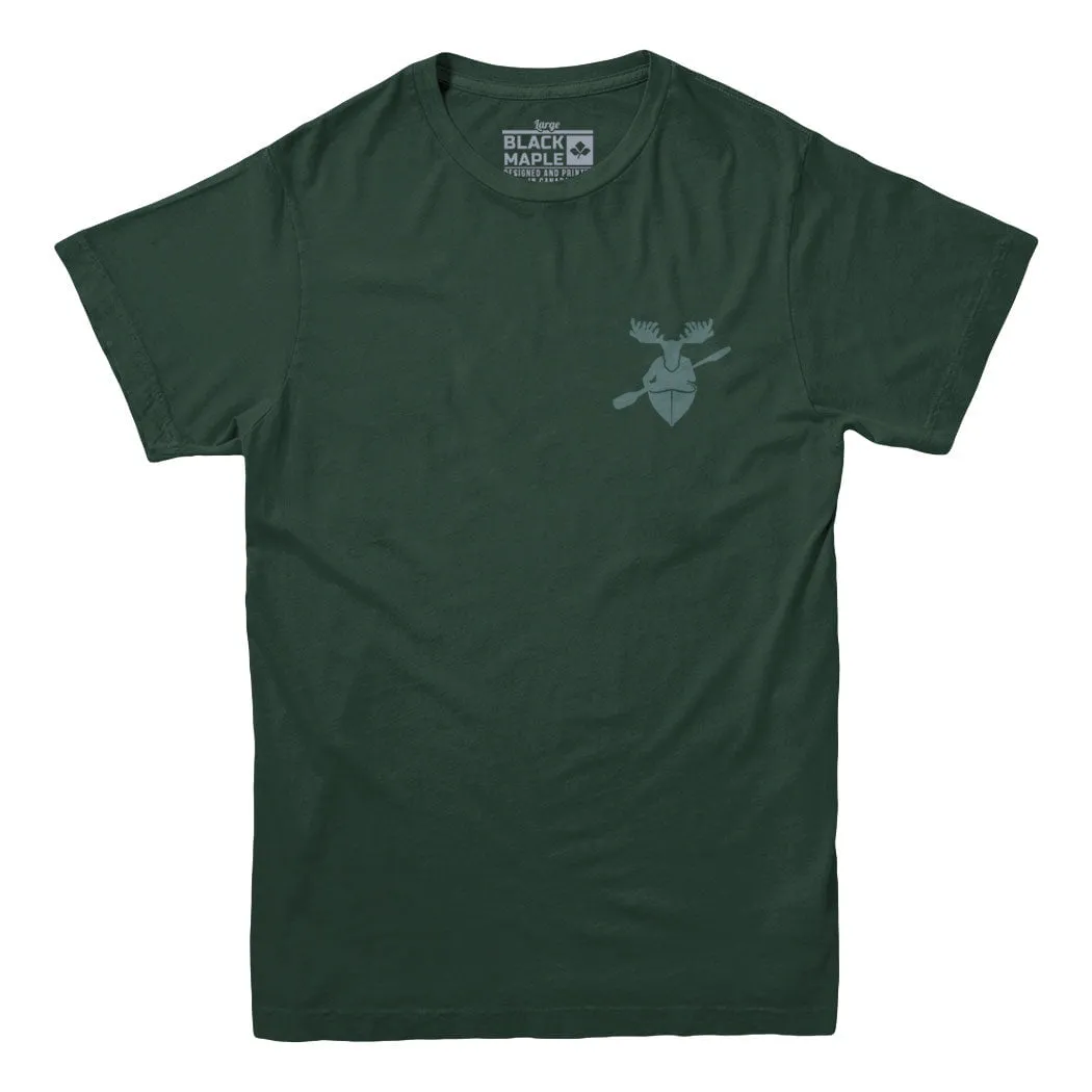 Moosey on Down the River T-shirt sold by Black Maple Trading product image thumbnail 3