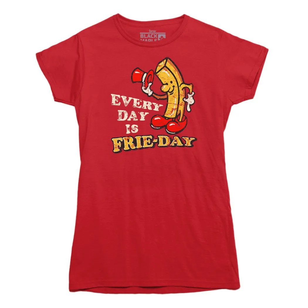 Every Day is Frie-day T-shirt sold by Black Maple Trading product image thumbnail 5