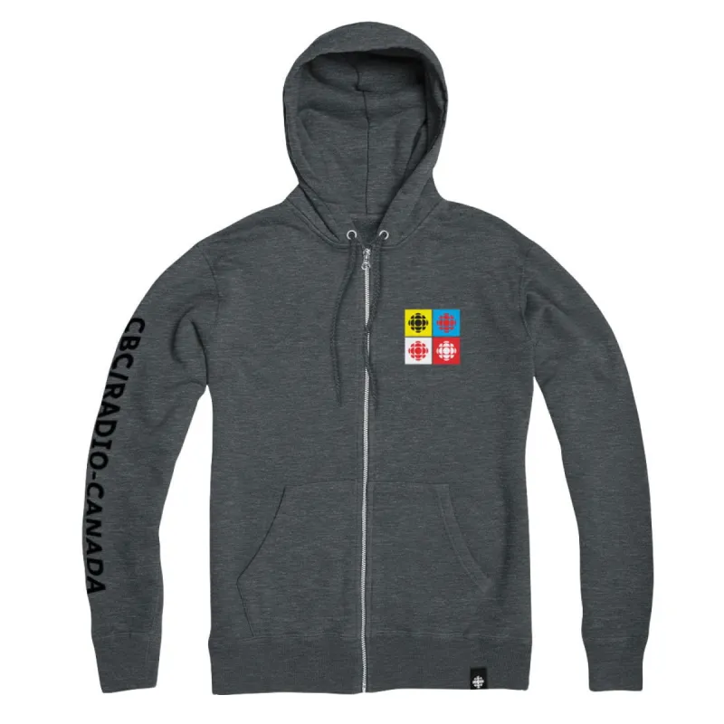 CBC Gem Pop Art Zip Hoodie sold by Black Maple Trading