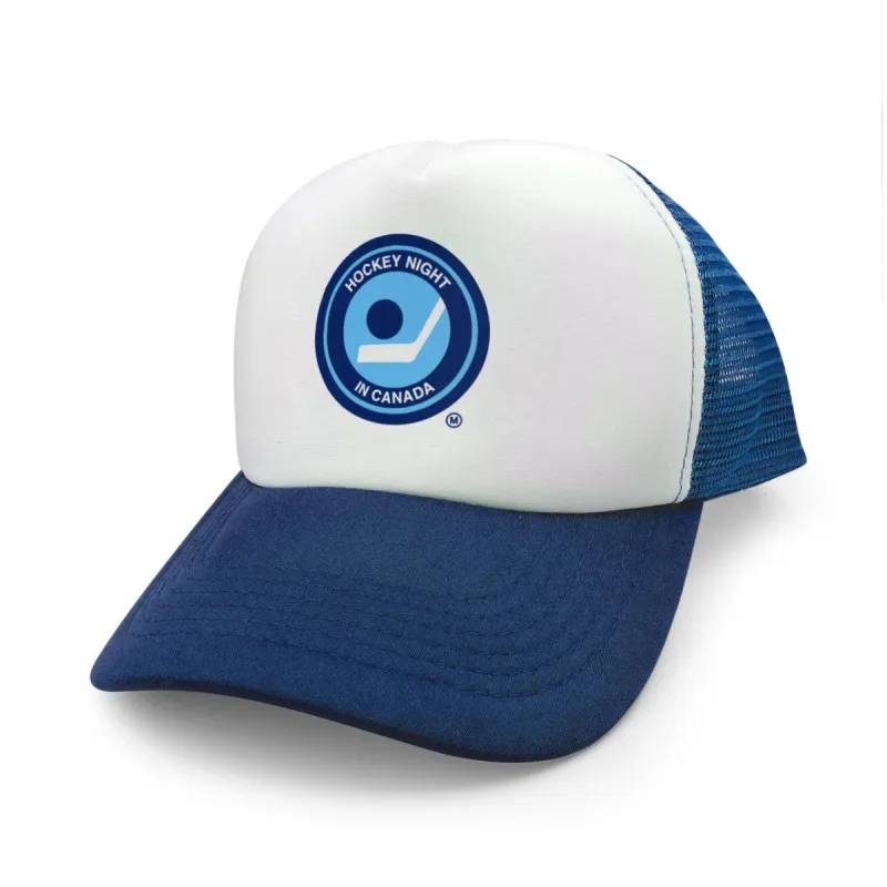 Retro Hockey Night in Canada Retro Foam Trucker Hat sold by Black Maple Trading