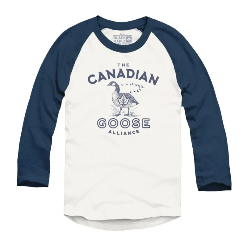 Canadian Goose Alliance Raglan Baseball Shirt sold by Black Maple Trading
