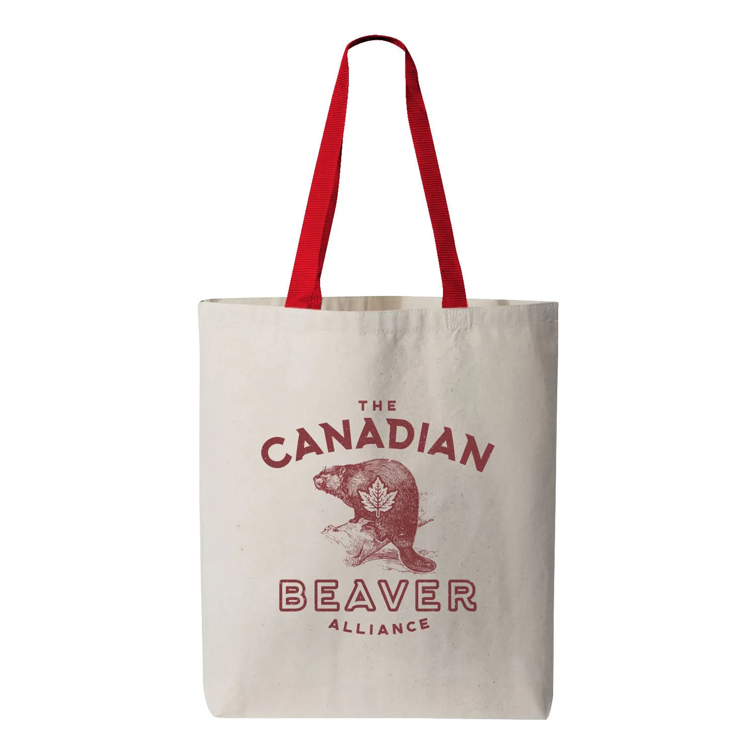 Canadian Beaver Alliance Tote Bag sold by Black Maple Trading