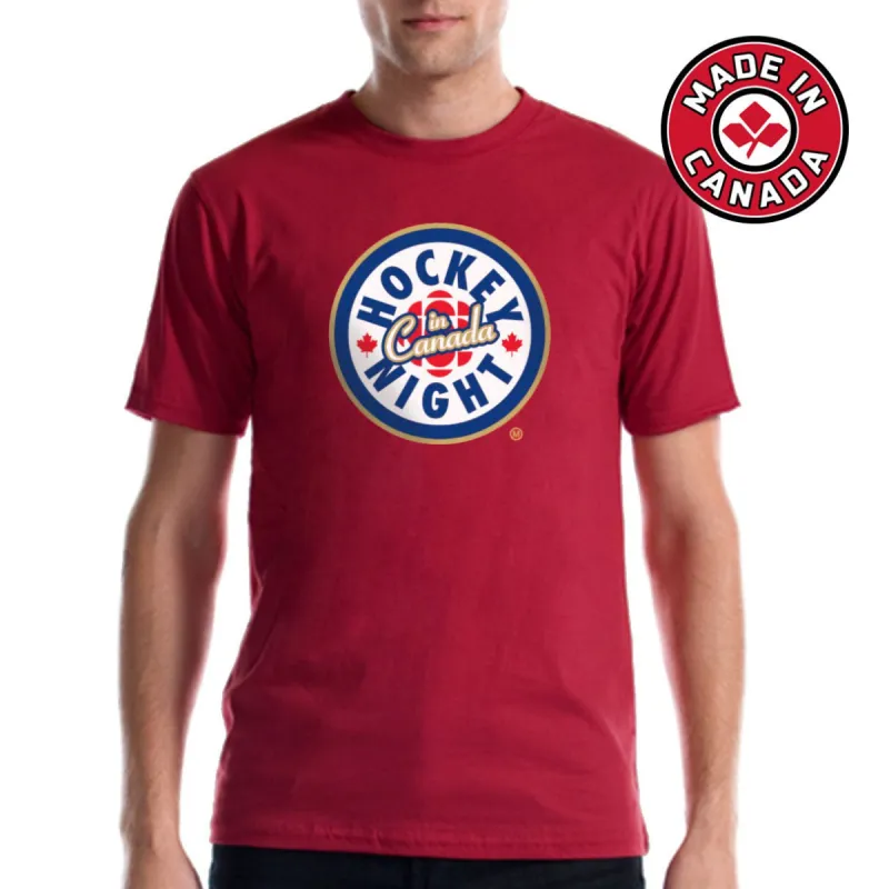 Hockey Night in Canada Logo - Made in Canada T-shirt sold by Black Maple Trading