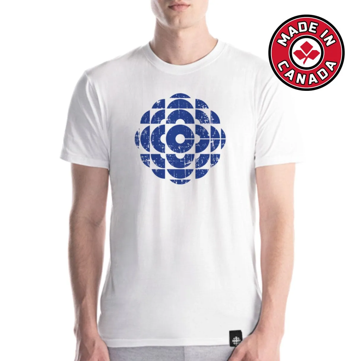 CBC Blue Gem Logo - Made in Canada T-shirt sold by Black Maple Trading