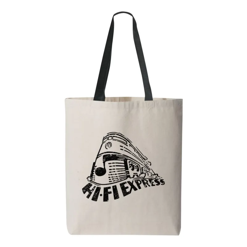 Hi-Fi Express Tote Bag sold by Black Maple Trading