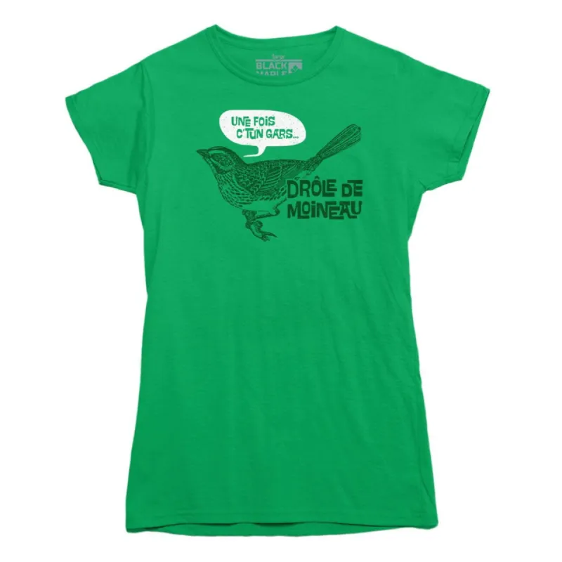Drole De Moineau T-shirt sold by Black Maple Trading