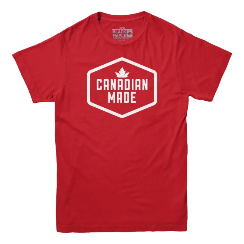 Canadian Made T-shirt sold by Black Maple Trading