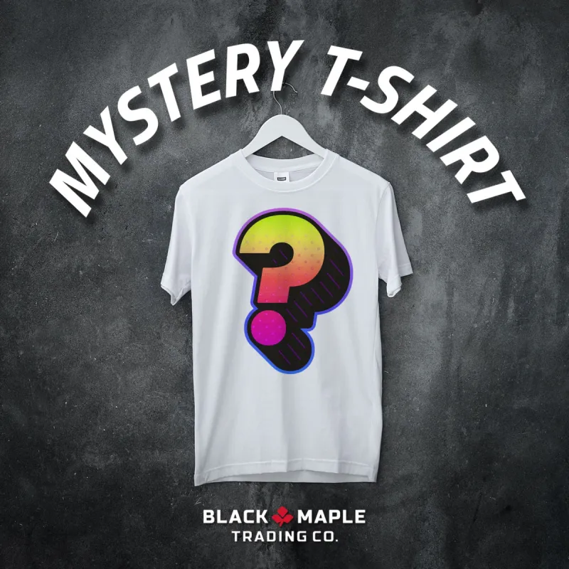 Mystery T-shirt sold by Black Maple Trading