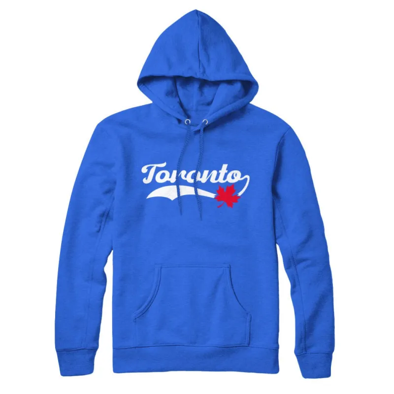 Toronto Retro Baseball Logo Sweatshirt and Hoodie sold by Black Maple Trading