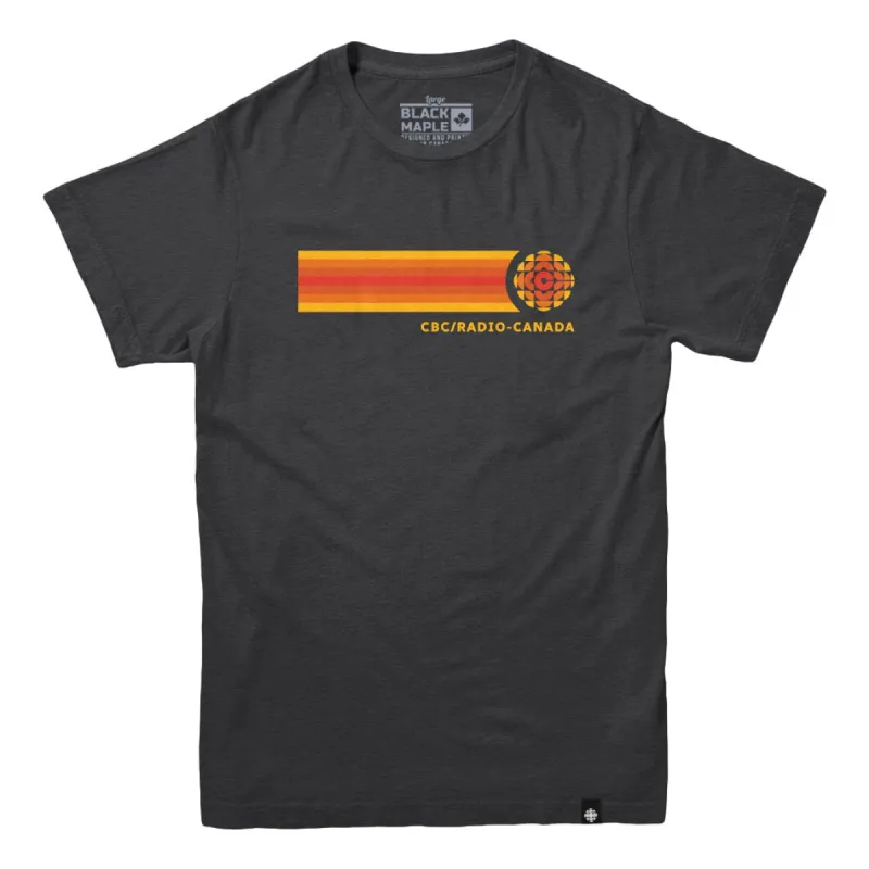 CBC 74 Retro Stripe T-Shirt sold by Black Maple Trading