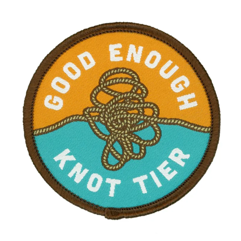 Good Enough Knot Tier Patch sold by Black Maple Trading