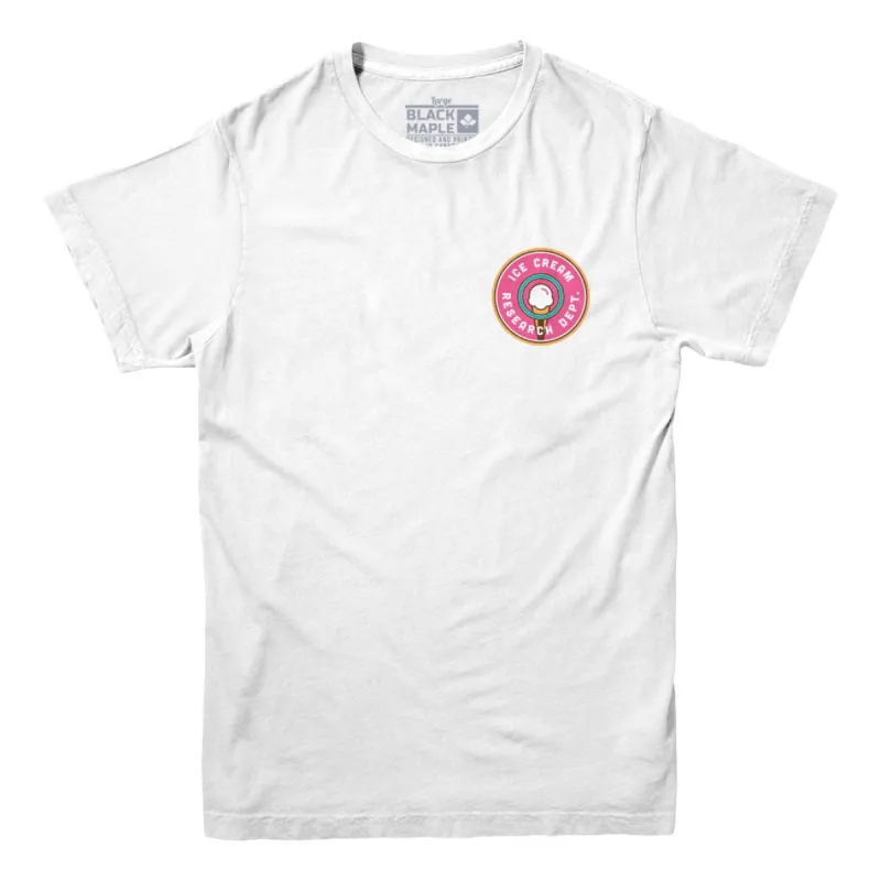 Ice Cream Research Dept T-Shirt sold by Black Maple Trading