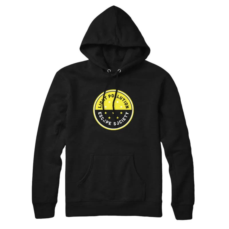 Light Pollution Escape Society Sweatshirt and Hoodie sold by Black Maple Trading