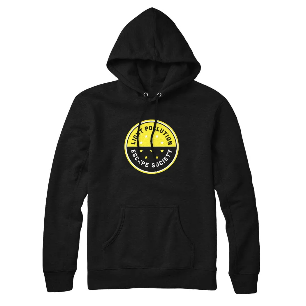 Light Pollution Escape Society Sweatshirt and Hoodie sold by Black Maple Trading