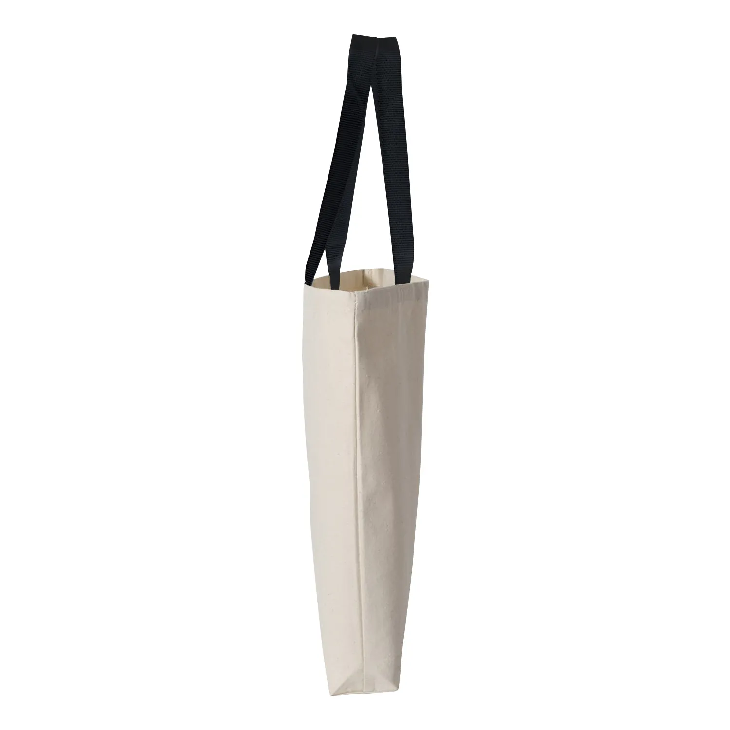 The Best Poutine Canvas Tote Bag Natural with Black sold by Black Maple Trading product image thumbnail 2