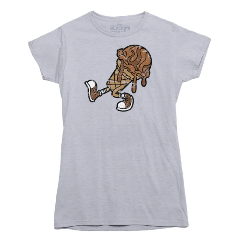 The Best Chocolate Ice Cream Cone T-Shirt sold by Black Maple Trading