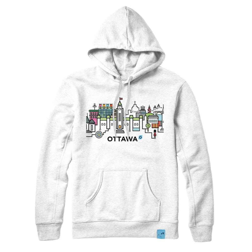 Kalooba Ottawa Skyline Hoodie sold by Black Maple Trading product image thumbnail 3