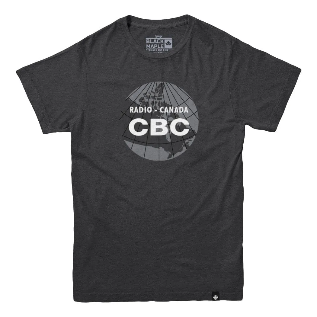 CBC 1958 Vintage Round Map Logo T-shirt sold by Black Maple Trading product image thumbnail 5