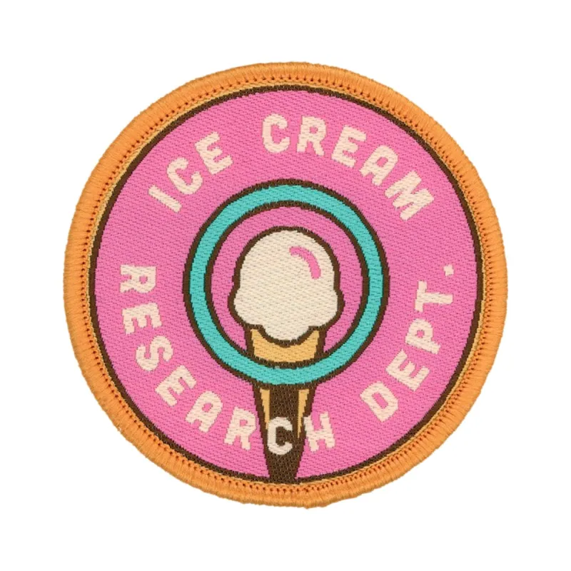 Ice Cream Research Dept Patch sold by Black Maple Trading