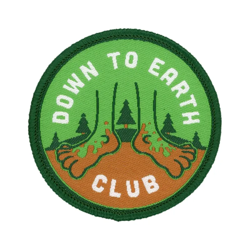 Down To Earth Club Patch sold by Black Maple Trading