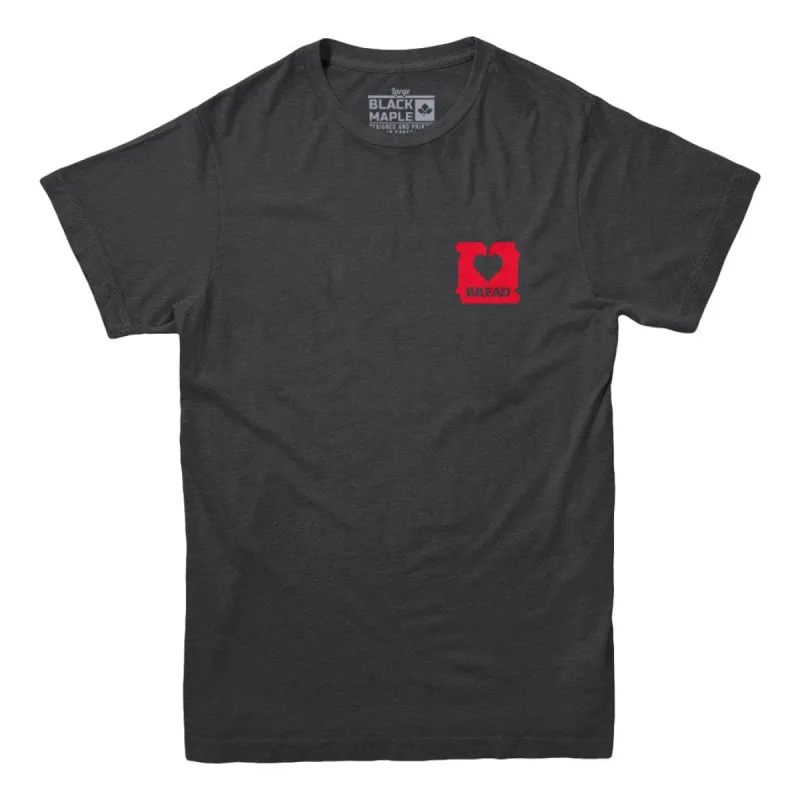 Love Bread T-shirt sold by Black Maple Trading