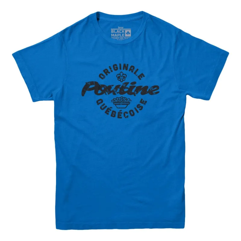 Poutine Originale Quebecoise T-shirt sold by Black Maple Trading