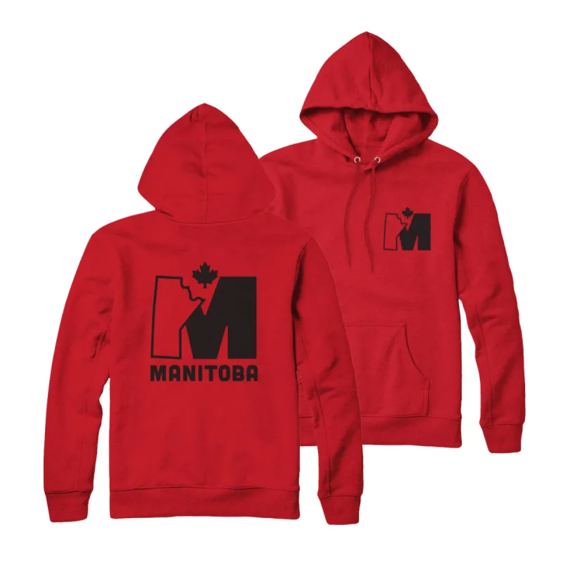 Manitoba M Logo Sweatshirt or Hoodie sold by Black Maple Trading