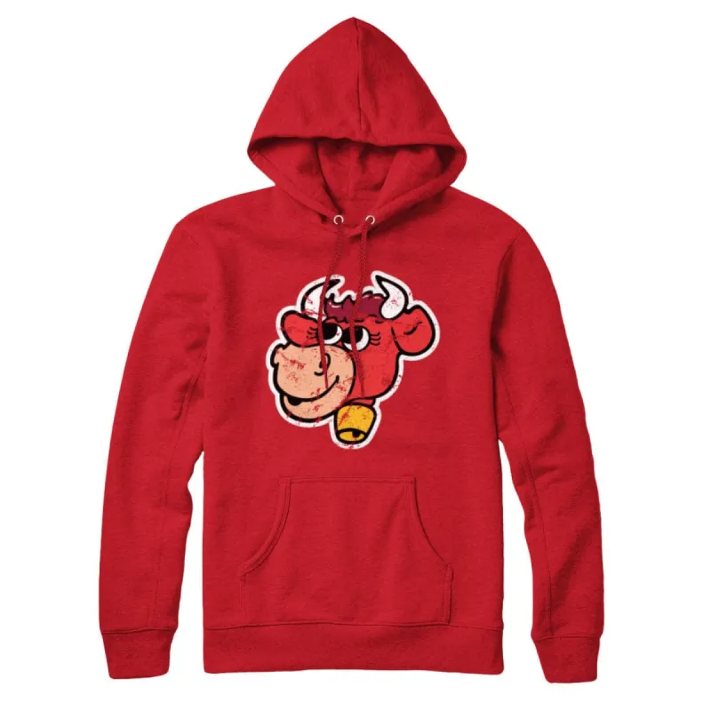 Strawberry Milk Cow Sweatshirt and Hoodie sold by Black Maple Trading