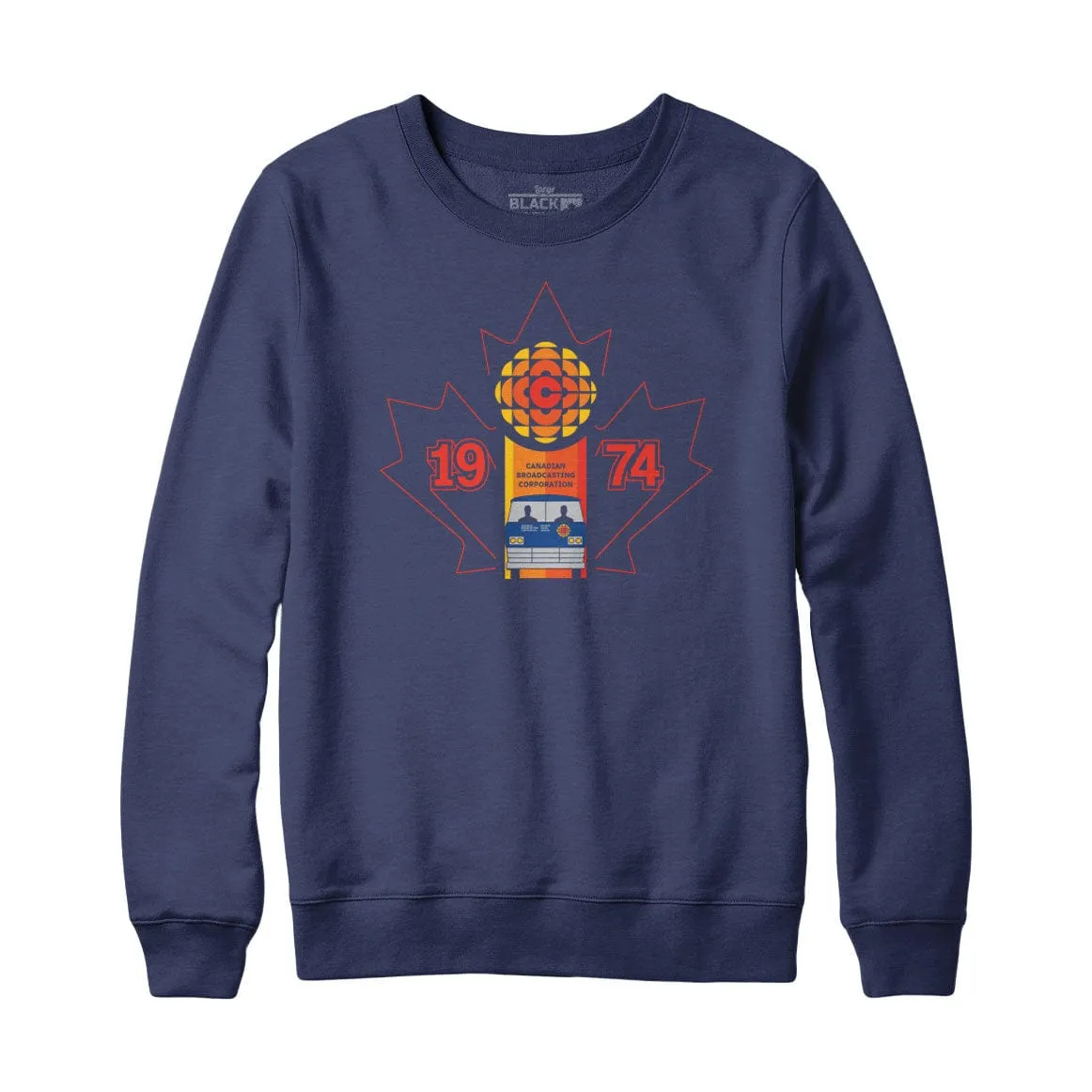CBC 1974 Reporter Van Sweatshirt and Hoodie sold by Black Maple Trading product image thumbnail 4