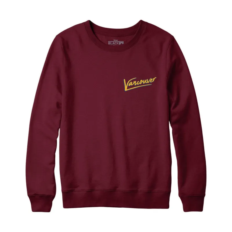 Vancouver Signature Sweatshirt and Hoodie sold by Black Maple Trading