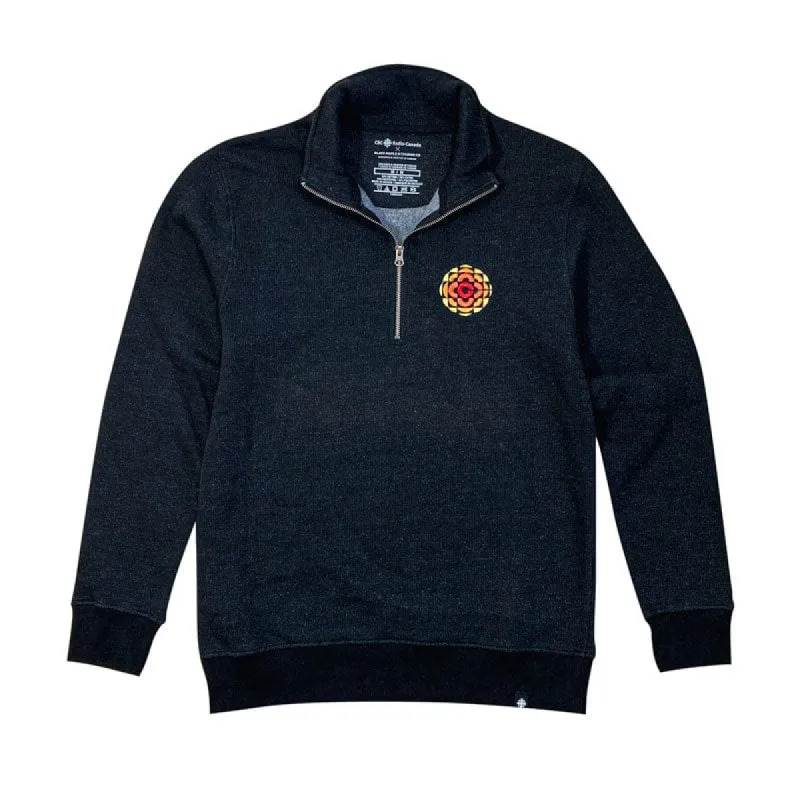 CBC 1974 Logo Embroidered 1/4 Zip Sweatshirt sold by Black Maple Trading