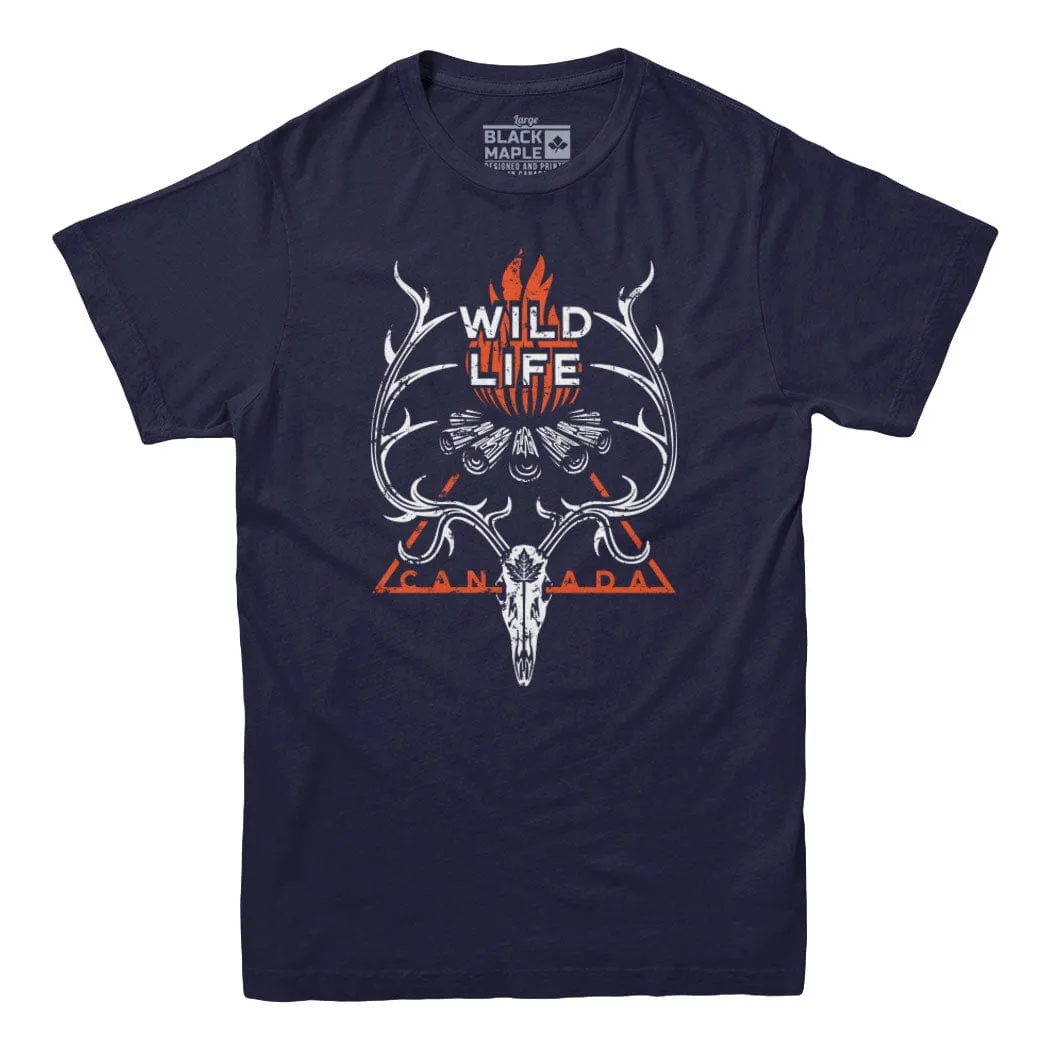 Wild Life Canada T-shirt sold by Black Maple Trading product image thumbnail 5