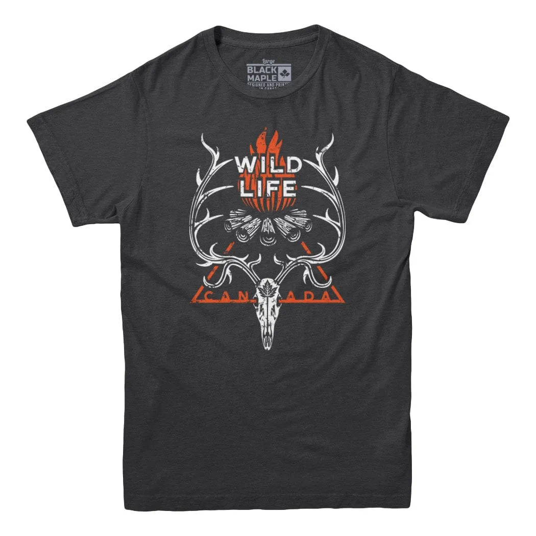 Wild Life Canada T-shirt sold by Black Maple Trading product image thumbnail 3