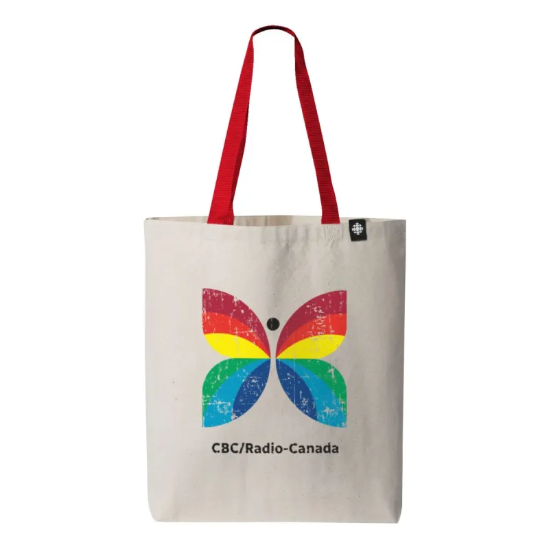 CBC 1966-74 Butterfly Logo Canvas Tote Bag sold by Black Maple Trading