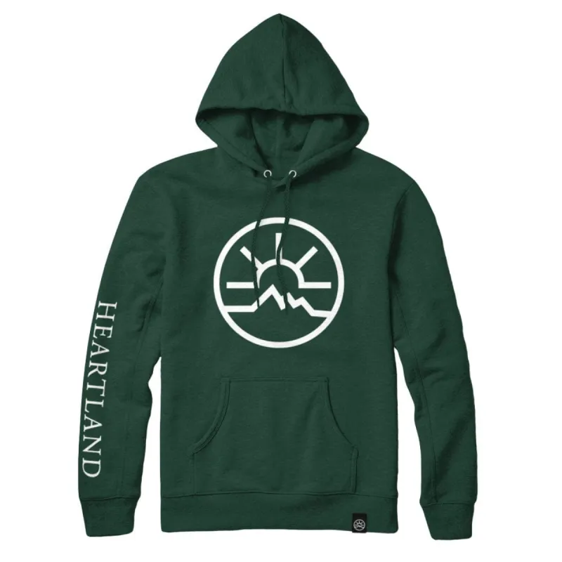 Heartland Chest and Sleeve Branded Sweatshirt and Hoody sold by Black Maple Trading