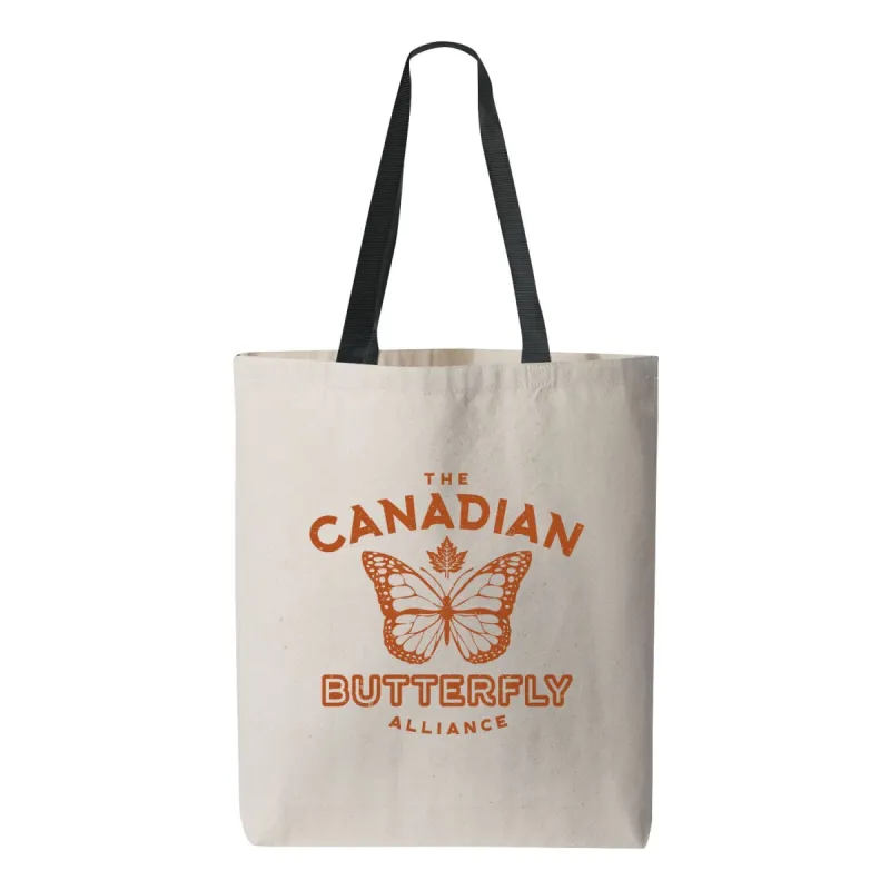 Canadian Butterfly Alliance Canvas Tote Bag sold by Black Maple Trading