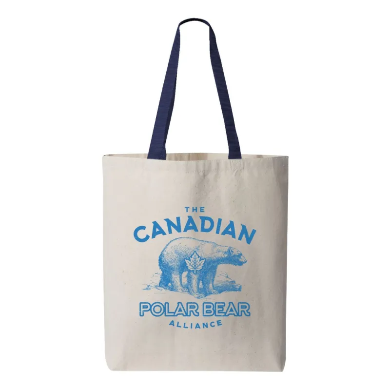 Canadian Polar Bear Alliance Canvas Tote Bag sold by Black Maple Trading