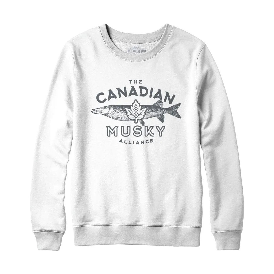 Canadian Musky Alliance Sweatshirt and Hoodie sold by Black Maple Trading product image thumbnail 3