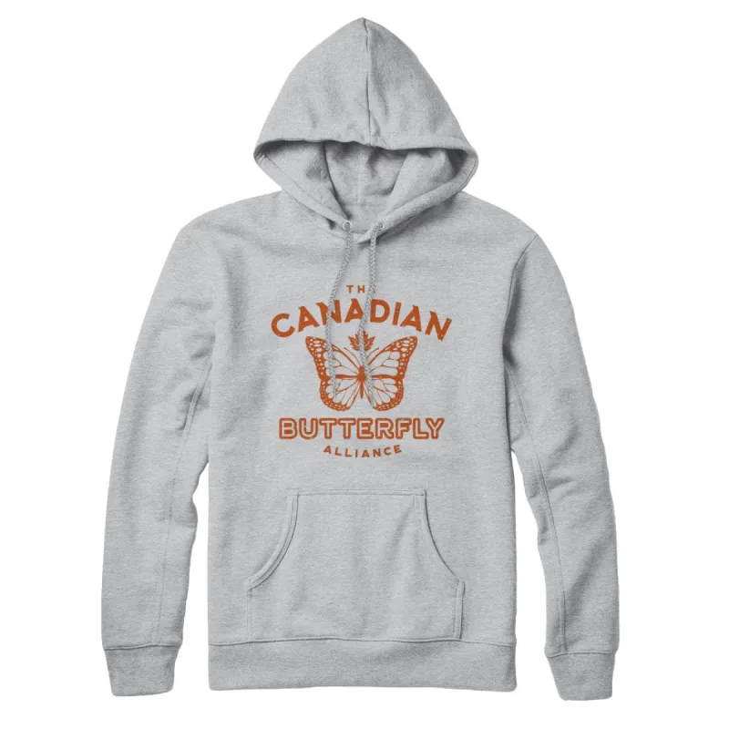 Canadian Butterfly Alliance Sweatshirt and Hoodie sold by Black Maple Trading