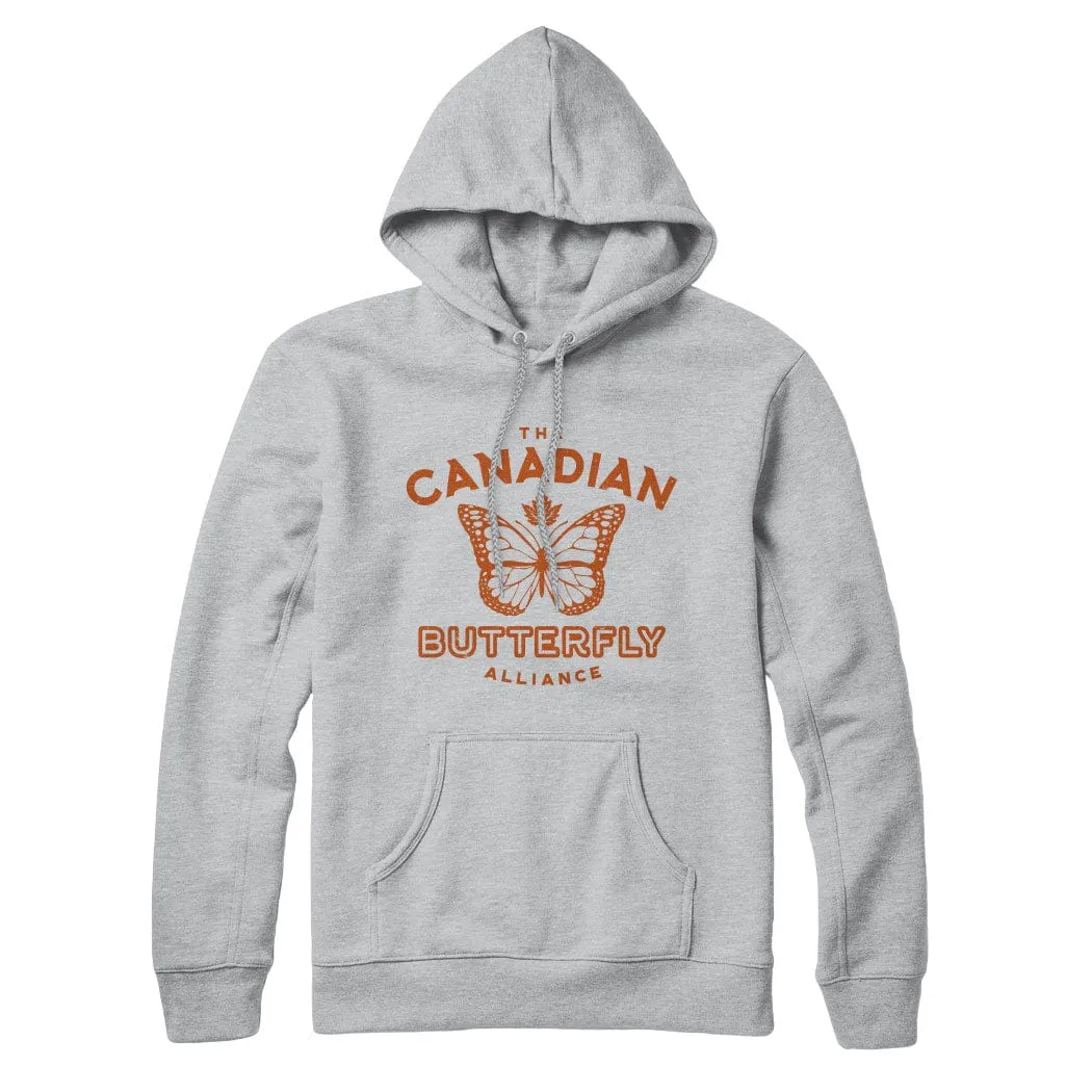 Canadian Butterfly Alliance Sweatshirt and Hoodie sold by Black Maple Trading
