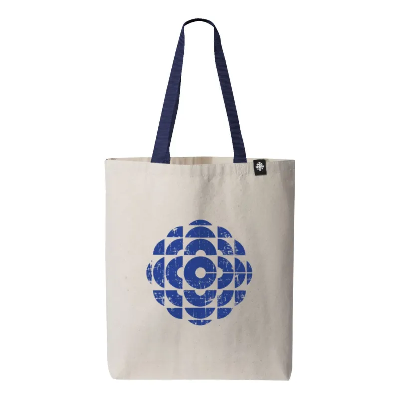 CBC 86 Distressed Gem Canvas Tote Bag sold by Black Maple Trading