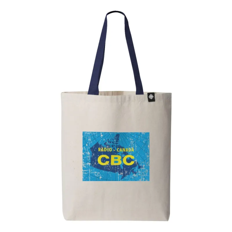CBC 1958 Distressed Map Logo Canvas Tote sold by Black Maple Trading