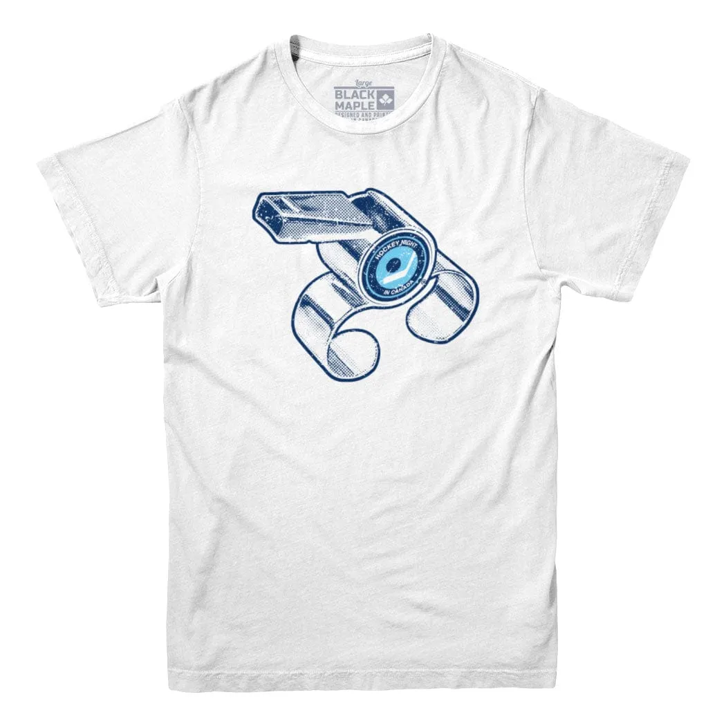HNIC Referee Whistle T-shirt sold by Black Maple Trading product image thumbnail 3