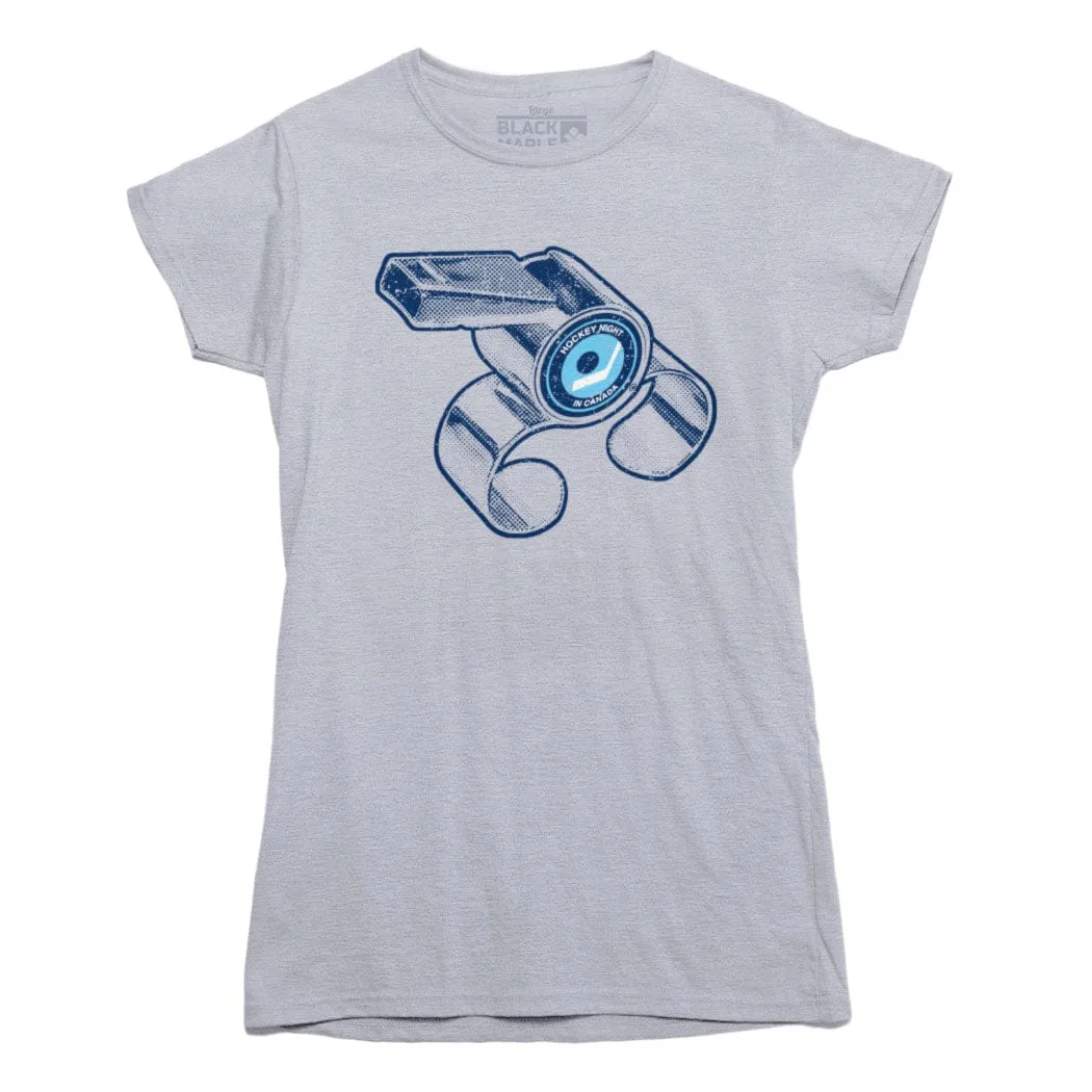 HNIC Referee Whistle T-shirt sold by Black Maple Trading product image thumbnail 2