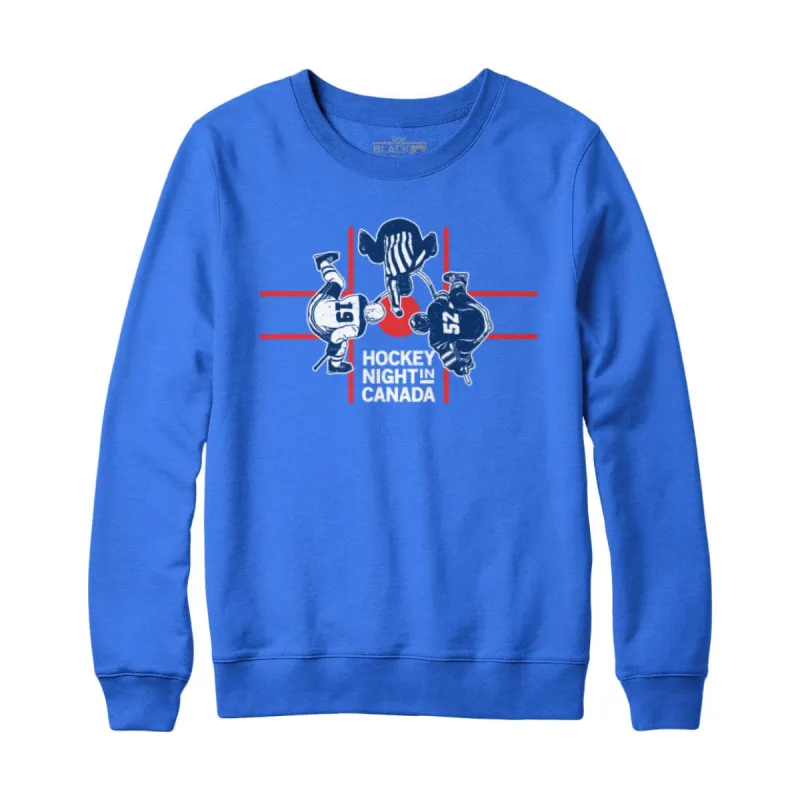 Hockey Night In Canada Faceoff Sweatshirt Hoodie sold by Black Maple Trading