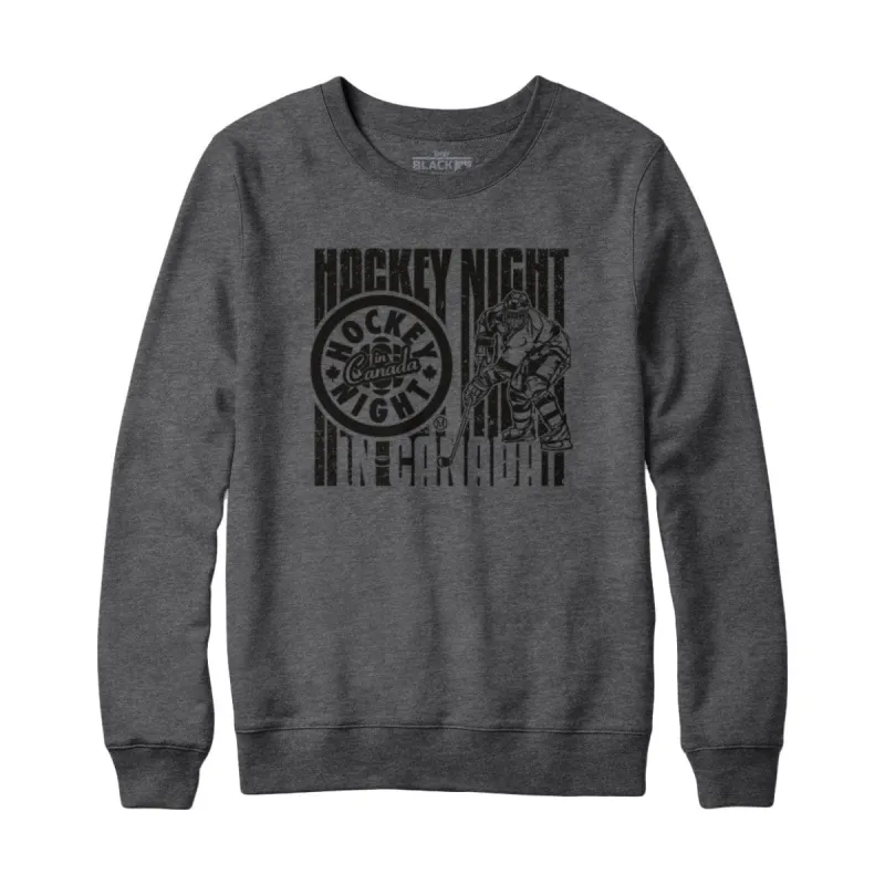 HNIC Ice Hockey Player Sweatshirt Hoodie sold by Black Maple Trading